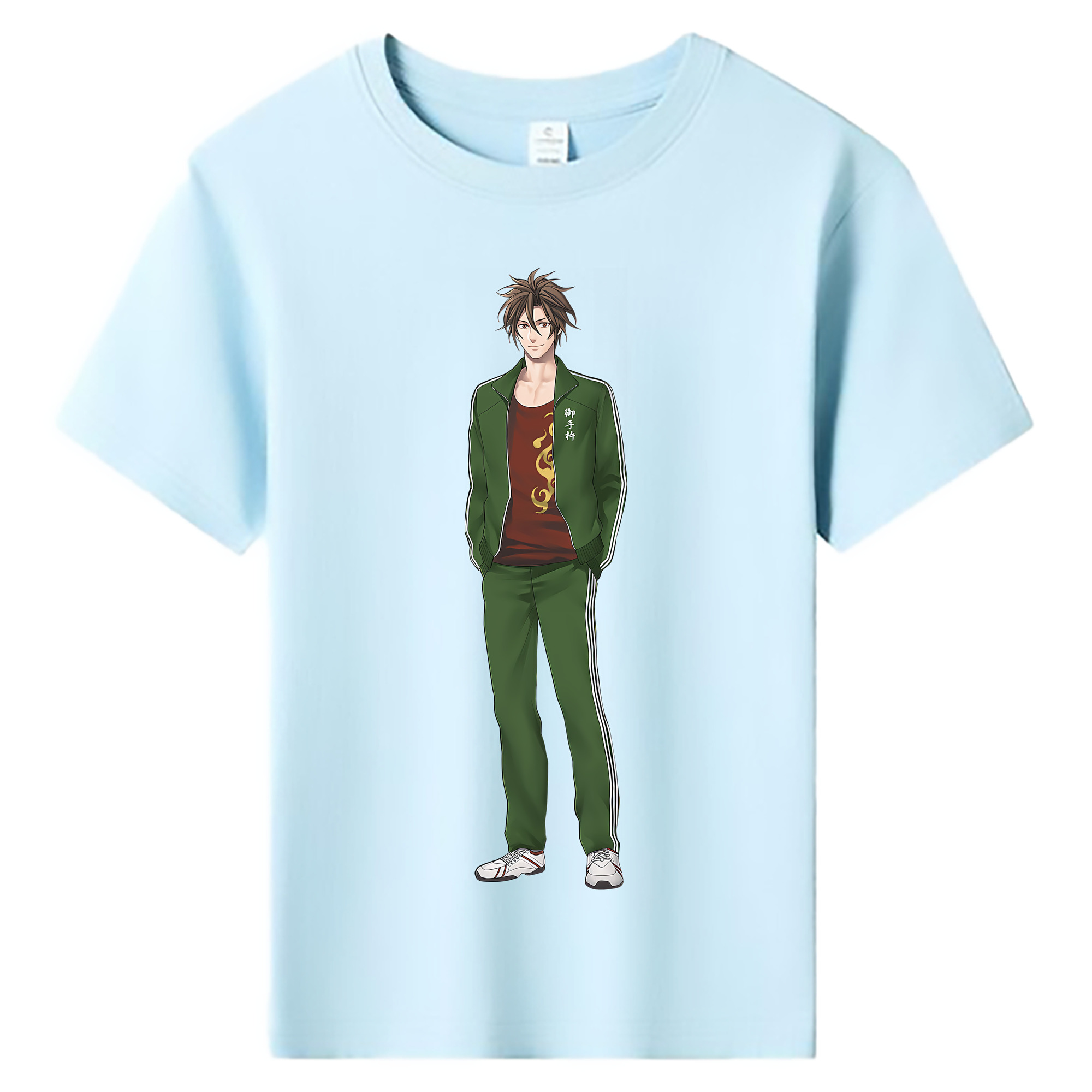 （画像用） 刀剣乱舞 Touken Ranbu 綿100％キッズTシャツ（フロントプリント）
